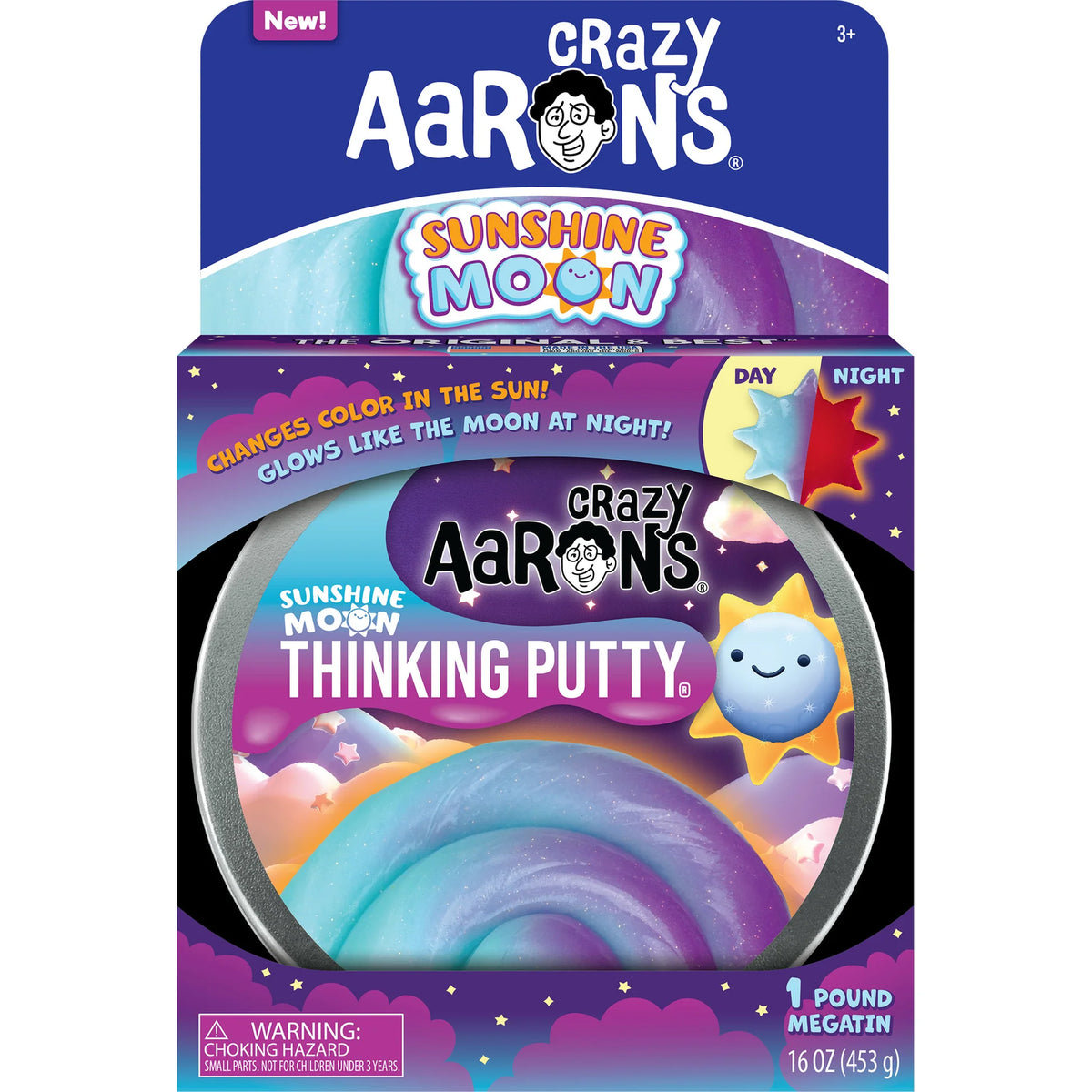 Crazy Aaron's Thinking Putty Mega Tin - Sunshine Moon
