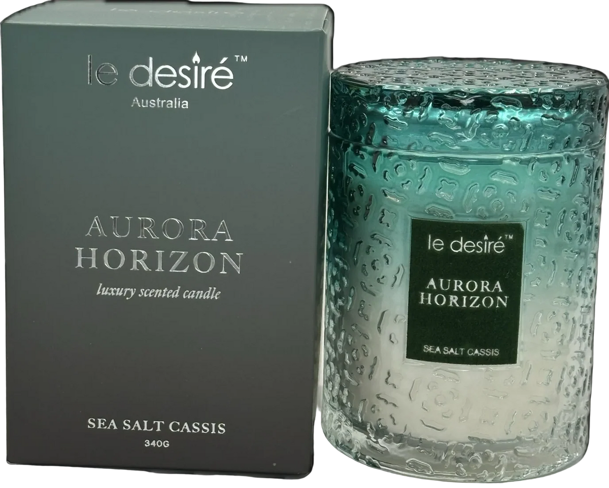 LE DESIRE AURORA HORIZON SEA SALT CASSIS 340G CANDLE