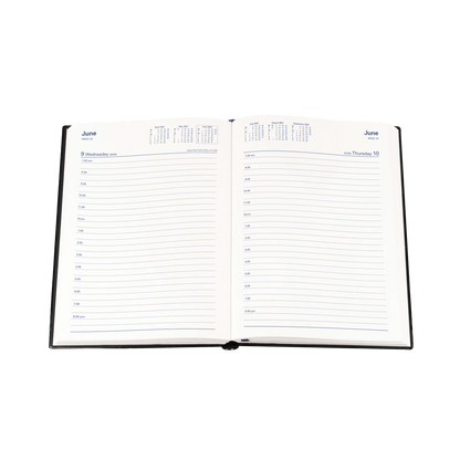 DIARY 2027 COLLINS BELMONT A5 187.V59 PVC DTP NAVY