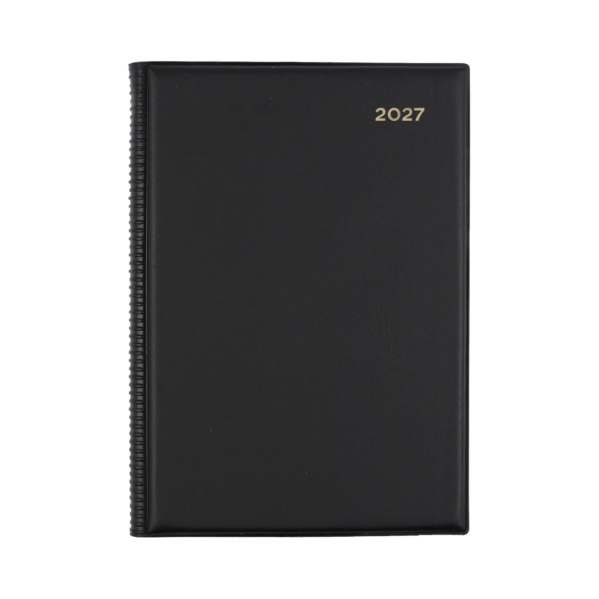 DIARY 2027 COLLINS BELMONT A5 387.V99 PVC WTV BLACK