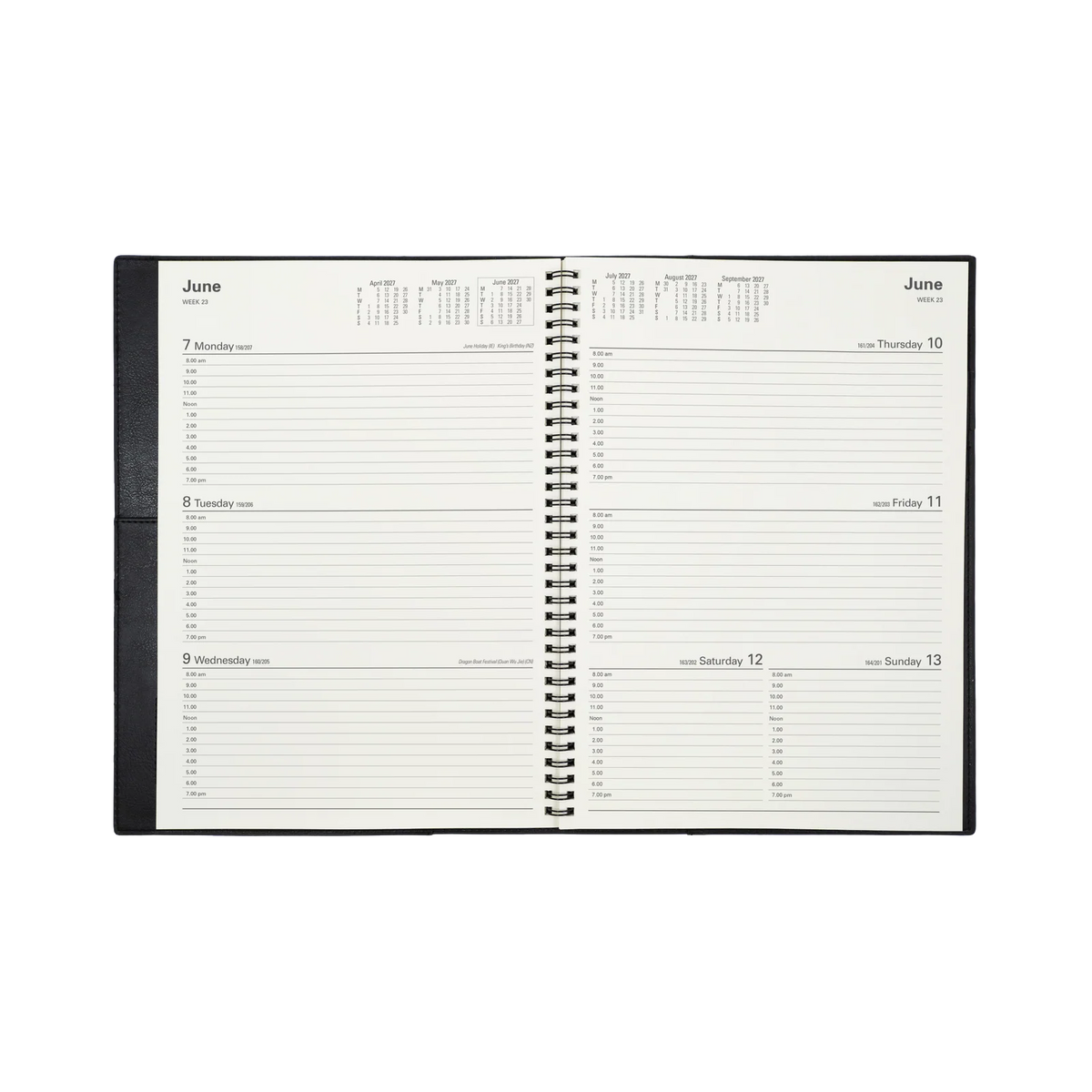 DIARY 2027 COLLINS VANESSA A4 345.V59 WTV BLUE