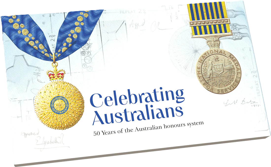 2025 Coloured Six-Coin Uncirculated Year Set - 50Th Anniversary Australian  Honours And Awards