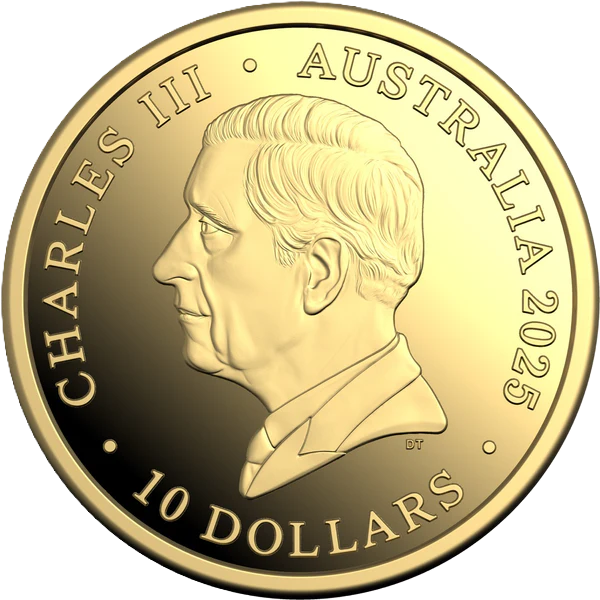 2025 $10 'C' Mintmark Gold Proof Coin - 60Th Anniversary Of The Royal Australian Mint