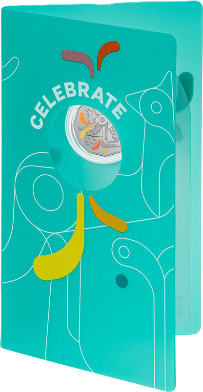 2026 50 Cent Coloured Uncirculated Coin - Celebrations