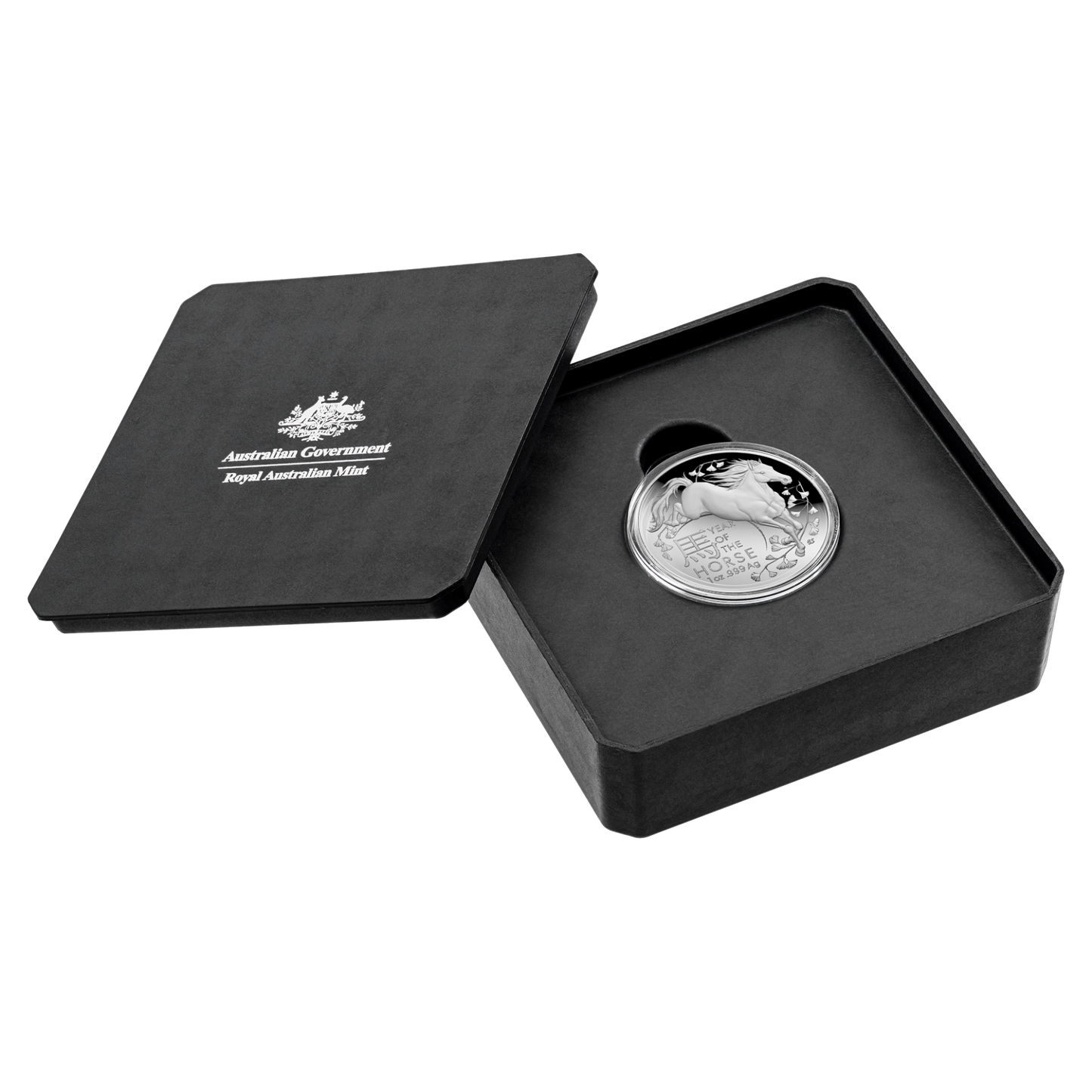 2025 $5 1 Oz Fine Silver Proof Domed Coin - Lunar Series - Year Of The Horse