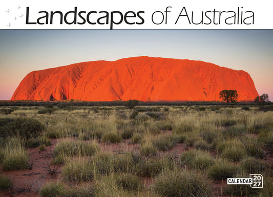 2027 Calendar Bartel Prestige Landscapes of Australia Horizontal Wall