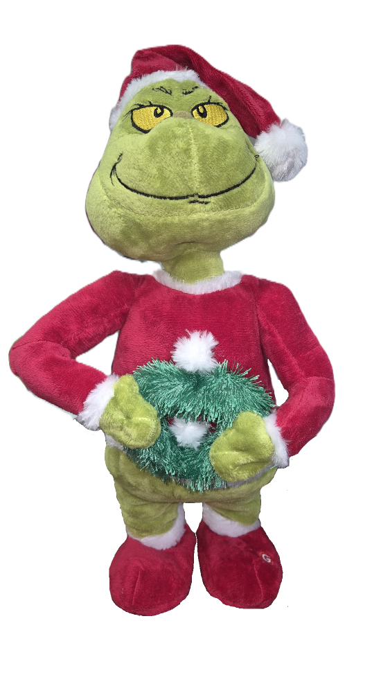 Animated Grinch Santa Suit