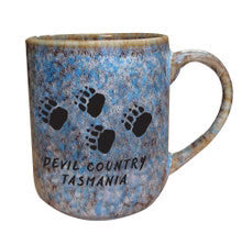 Coffee Mug Speckled Animal Footprints