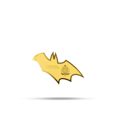 Batman's Emblem 0.1 g Gold Collectible Coin
