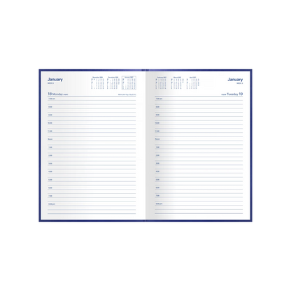 DIARY 2027 COLLINS KINGSGROVE A5 181.P59 DTP BLUE