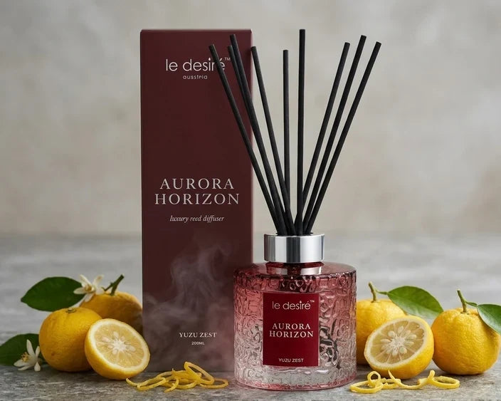 LE DESIRE LUXURY REED DIFFUSER YUZU ZEST