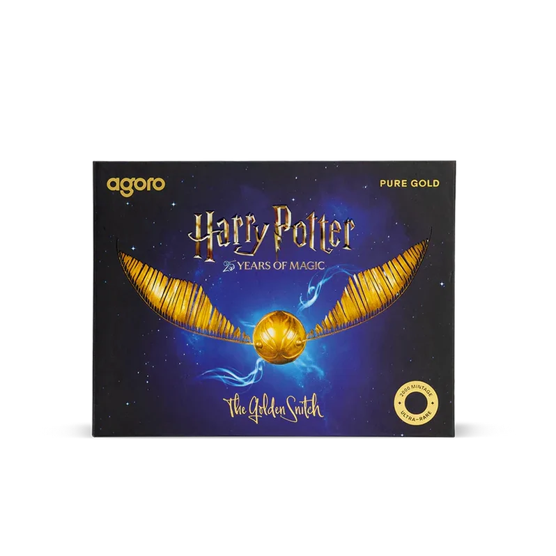 Harry Potter The Golden Snitch 0.1g Gold Collectible Coin