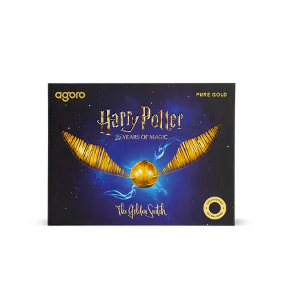 Harry Potter The Golden Snitch 0.1g Gold Collectible Coin