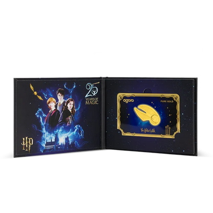 Harry Potter The Golden Snitch 0.1g Gold Collectible Coin