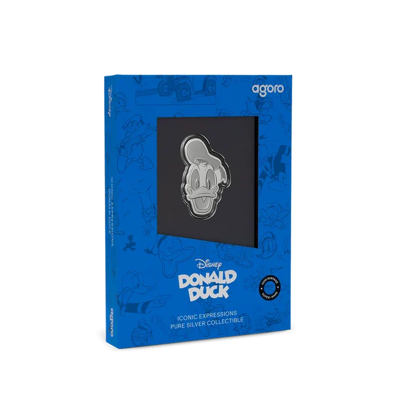 Iconic Expressions Mickey and Friends - Donald Duck 1/2oz Silver Collectible Coin