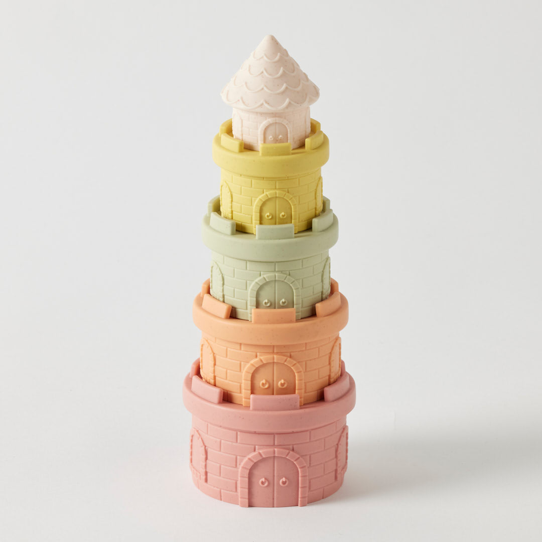 JIGGLE AND GIGGLE ECO FRIENDLY CASTLE STACKER