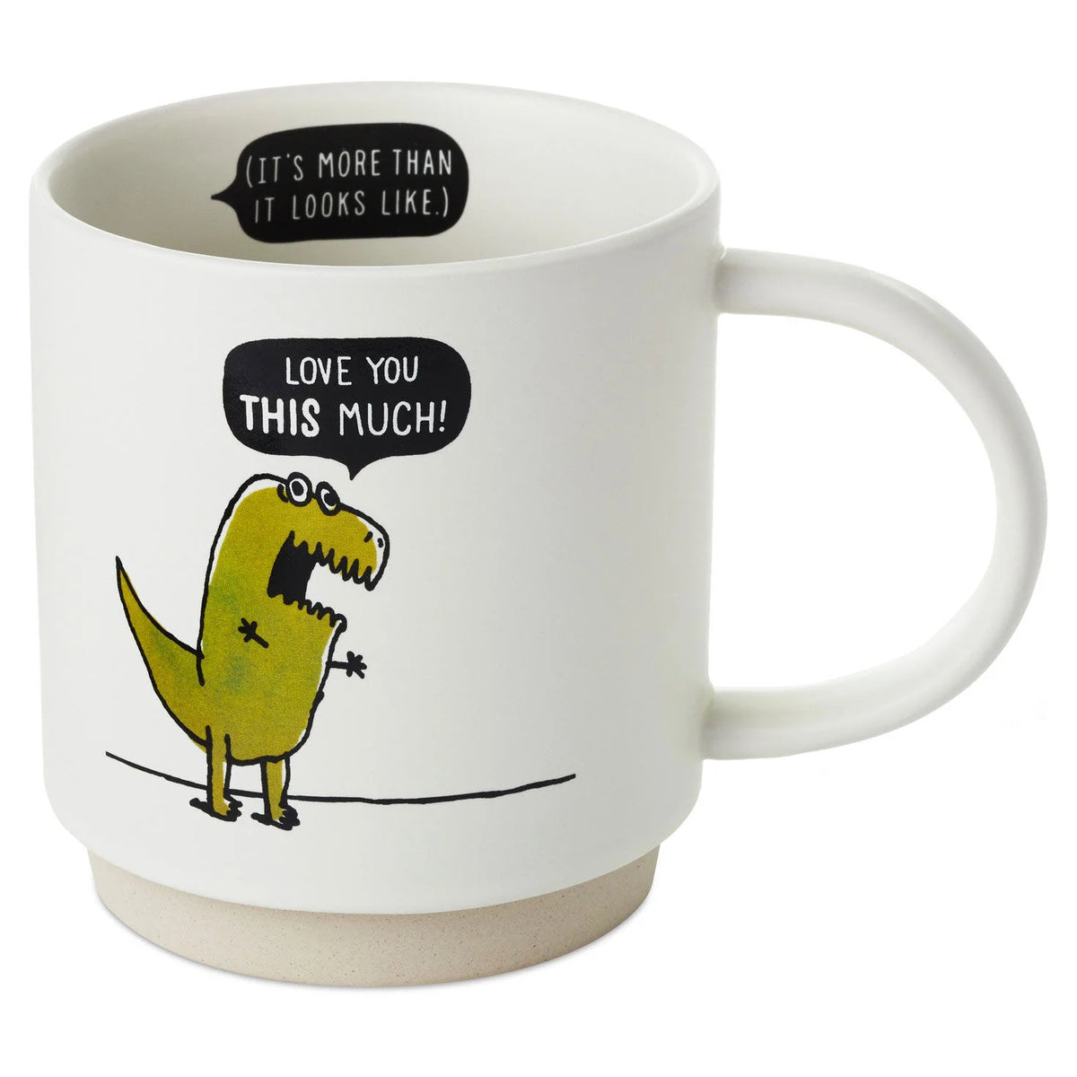 Hallmark T-Rex ‘Love You This Much’ Funny Mug
