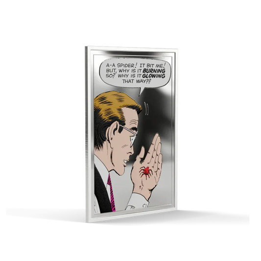 Marvel - The Bite That Changed Everything 1oz Silver Collectible Coin