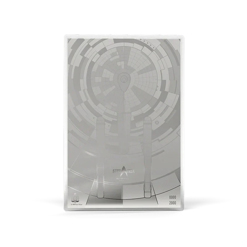 STAR TREK - SPOCK 5g SILVER COLLECTIBLE FOIL
