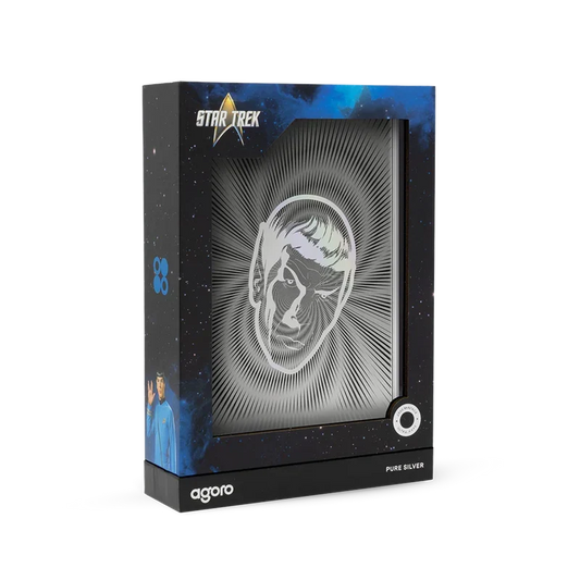 STAR TREK - SPOCK 5g SILVER COLLECTIBLE FOIL