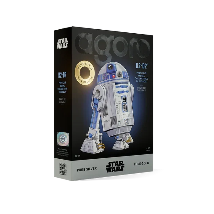 STAR WARS - R2-D2 5g SILVER FOIL BLIND BOX