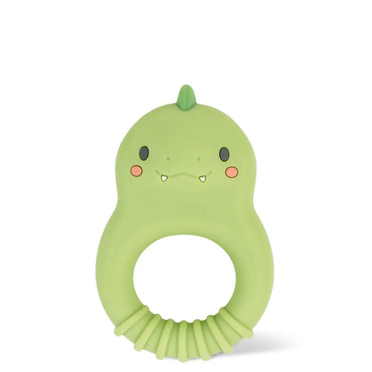 SILICONE TEETHER DINO