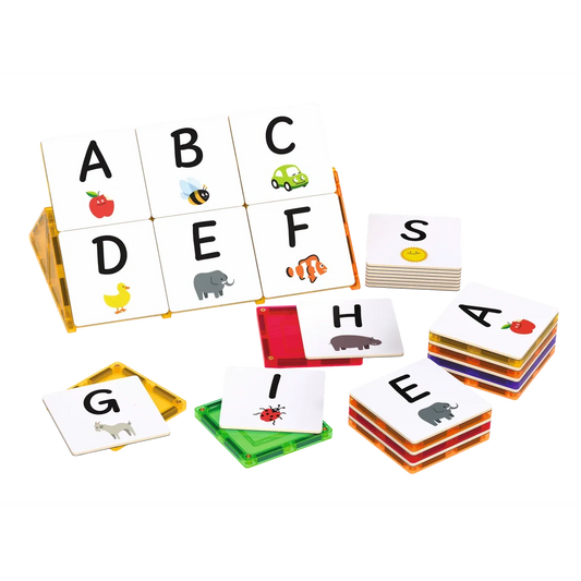 TILE TEK ALPHABET PACK TILE TOPPERS 40 PIECES