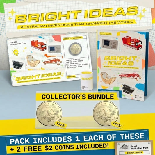 2026 Bright Ideas Australian Inventions Master Collector Bundle