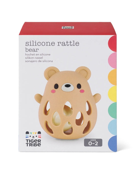 SILICONE RATTLE BEAR