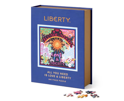 Liberty All You Need is Love 500 Piece Book Puzzle