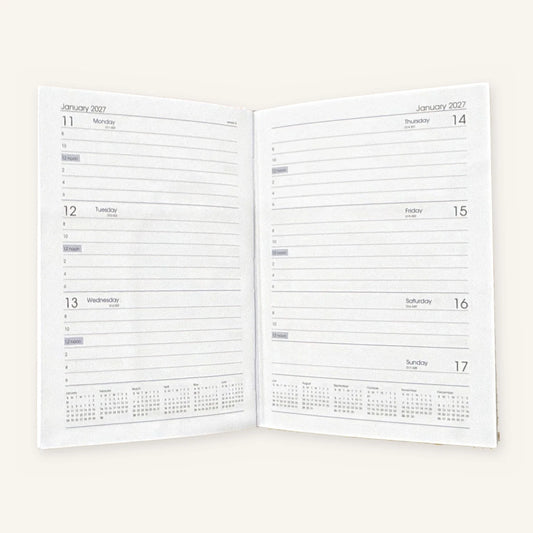 Lisa Pollock 2026 Diary - A7 Week To A View