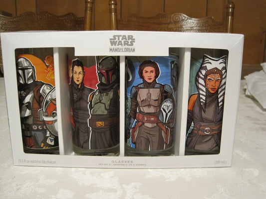 GLASSES STAR WARS SET OF 4